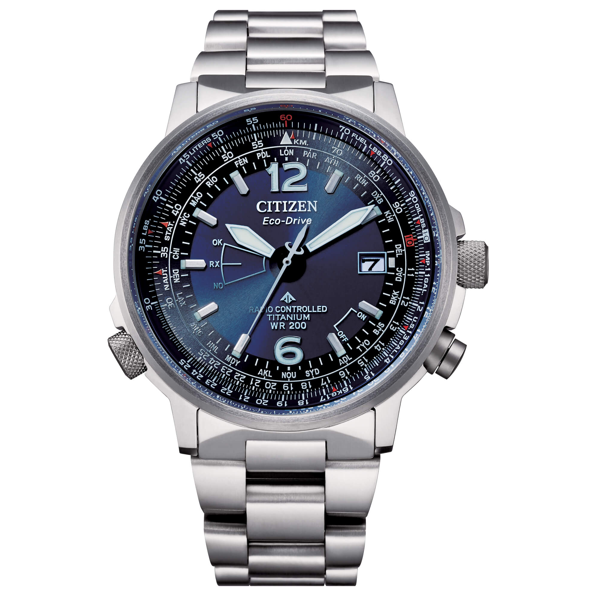 Orologio Citizen Pilot Super Titanio CB0230-81L